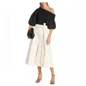 Tanya Taylor Hudson Belted Maxi Skirt - size 4